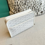 Goyard White Clutch bag