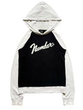 Number nine White hoodie