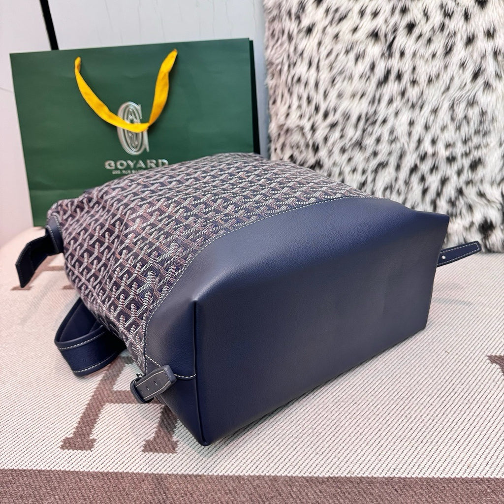 Goyard backpack Navy blue