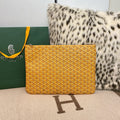 Goyard Yellow Handbag