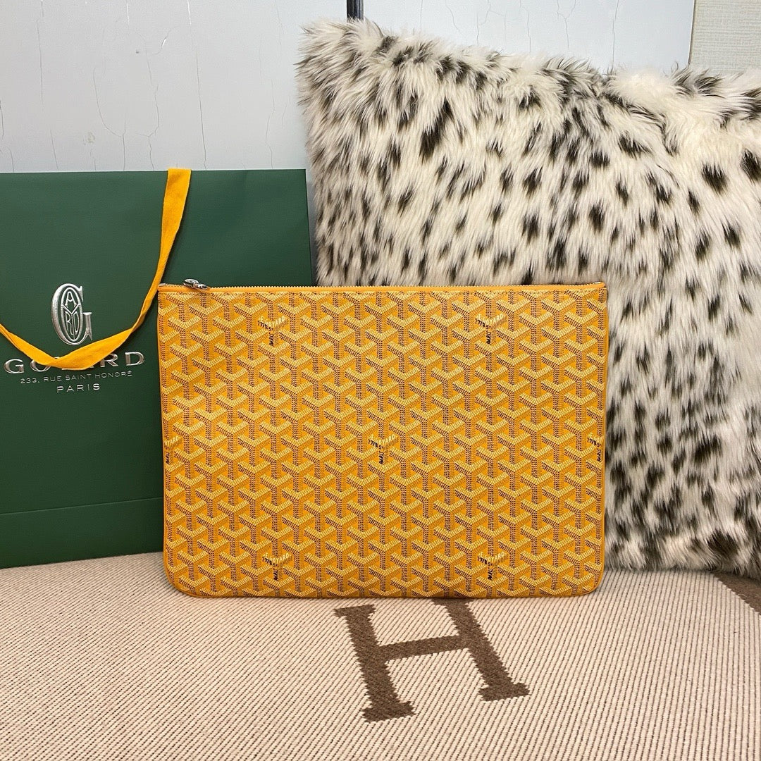 Goyard Yellow Handbag