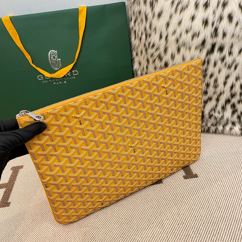 Goyard Yellow Handbag