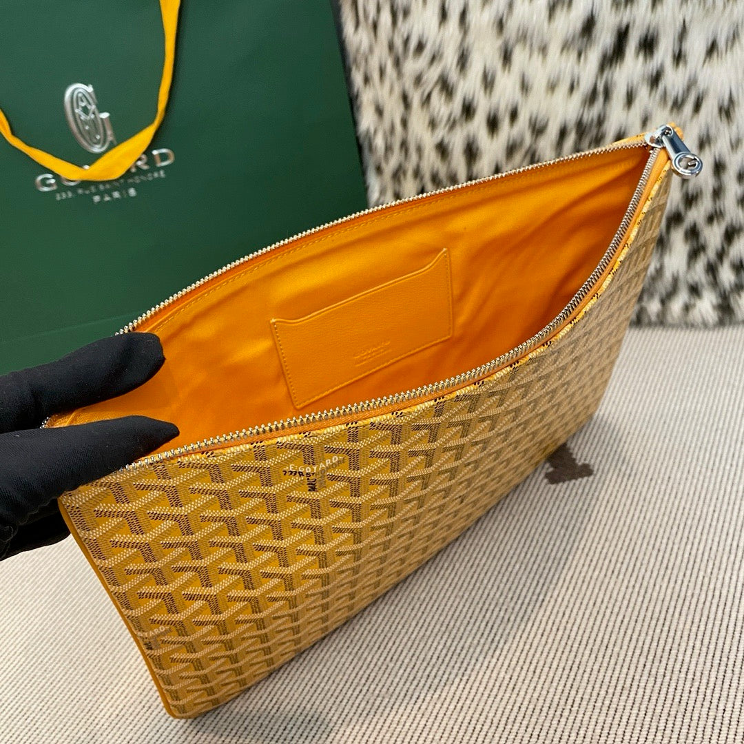 Goyard Yellow Handbag