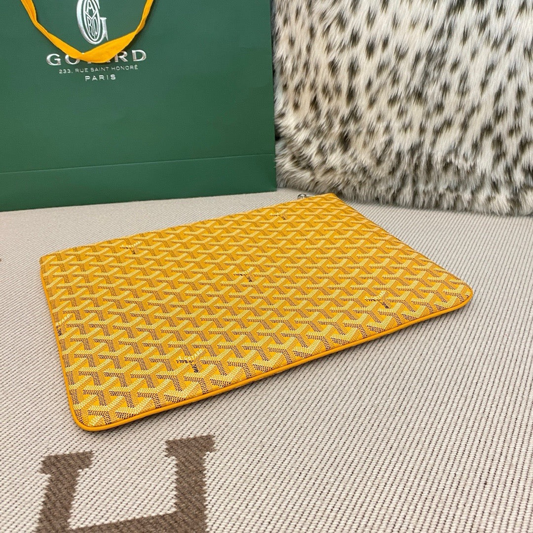 Goyard Yellow Handbag