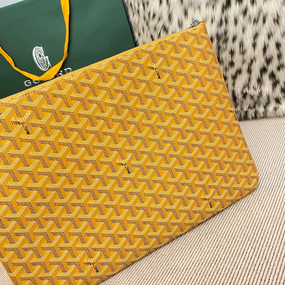 Goyard Yellow Handbag