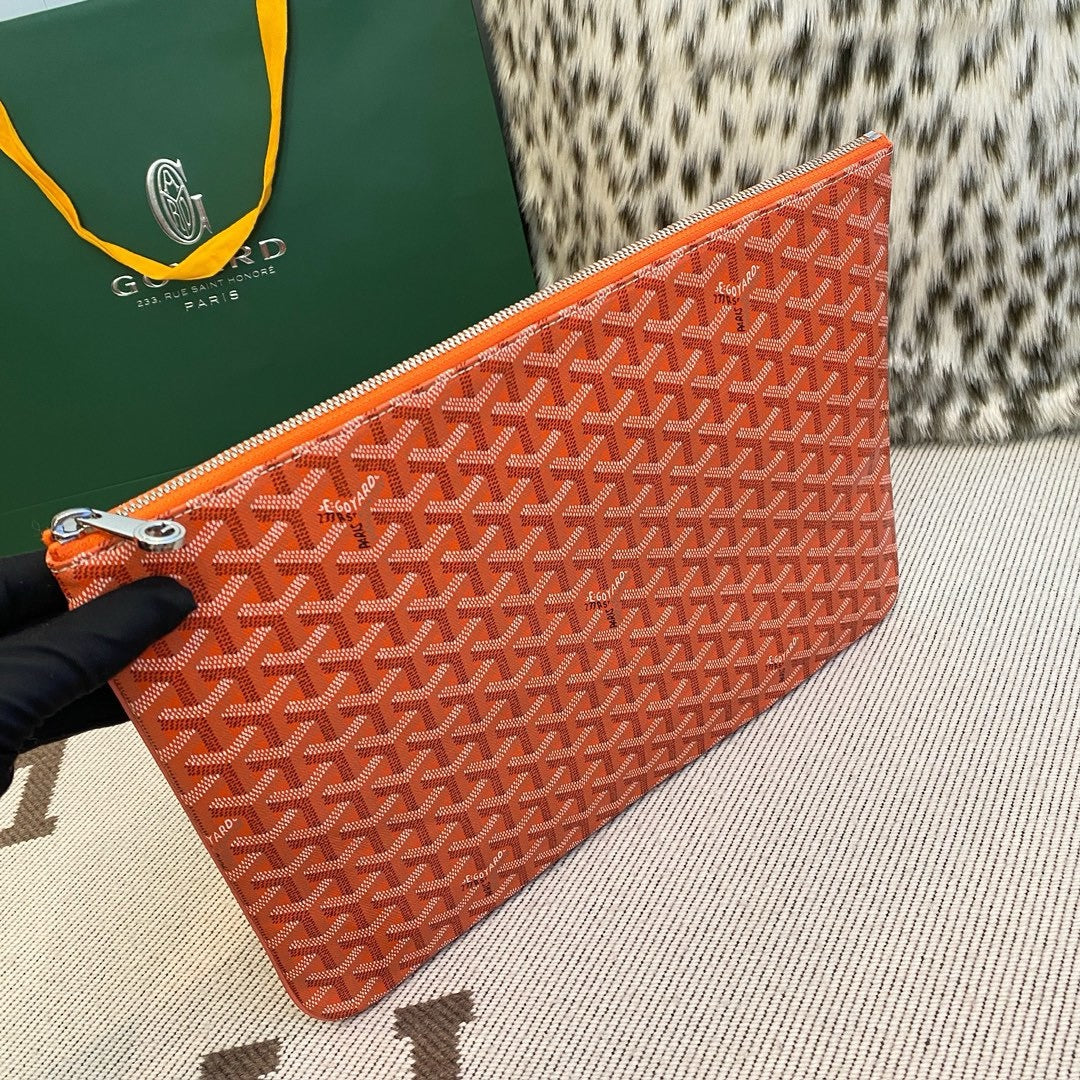 Goyard Orange Handbag
