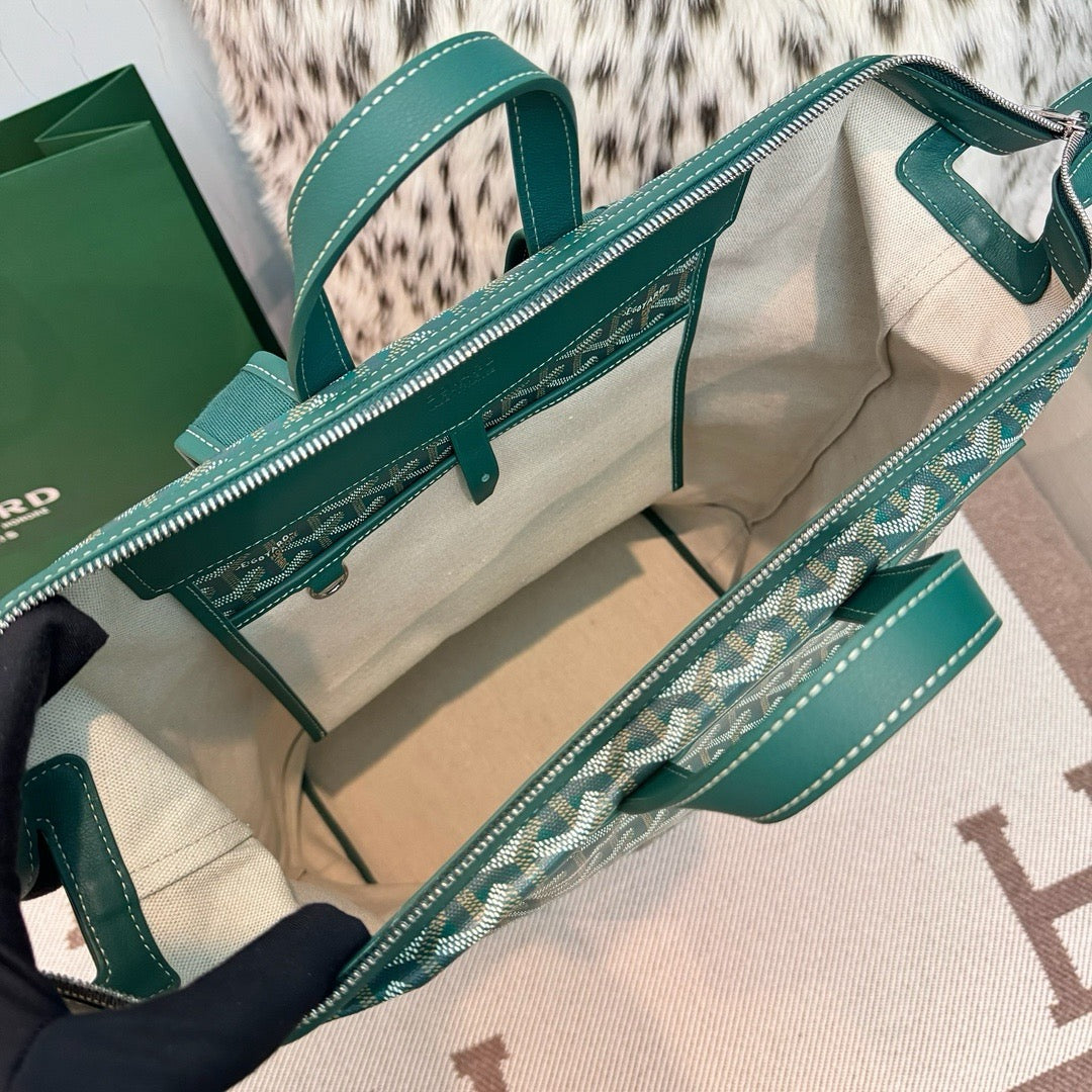Goyard backpack green