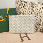 Goyard White Handbag