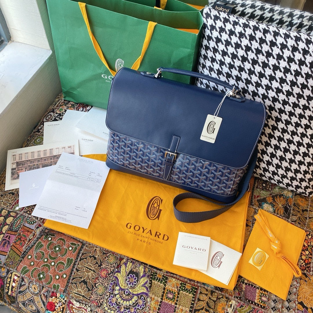 Goyard Navy blue Crossbody bag