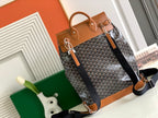 Goyard brown backpack