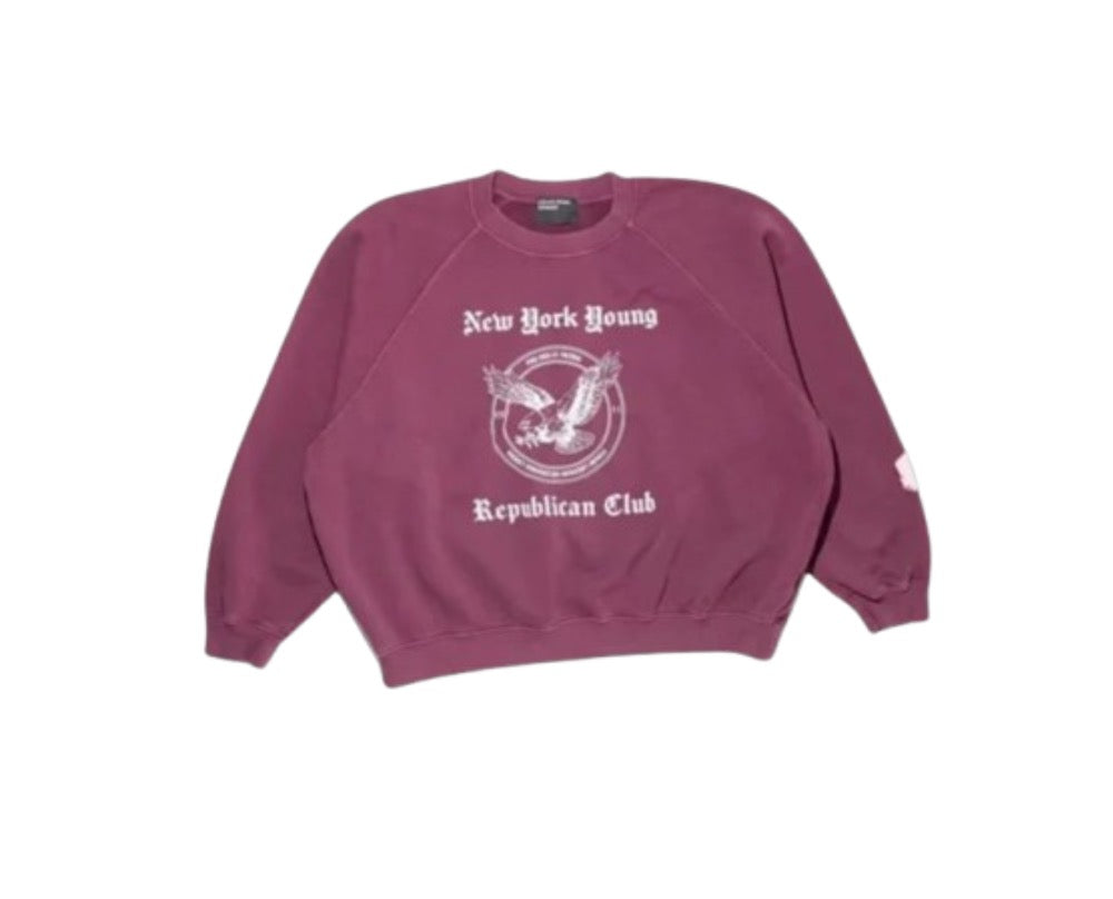 ERD Republic red crew neck