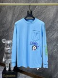 Chrome hearts light blue Matty boy long sleeve