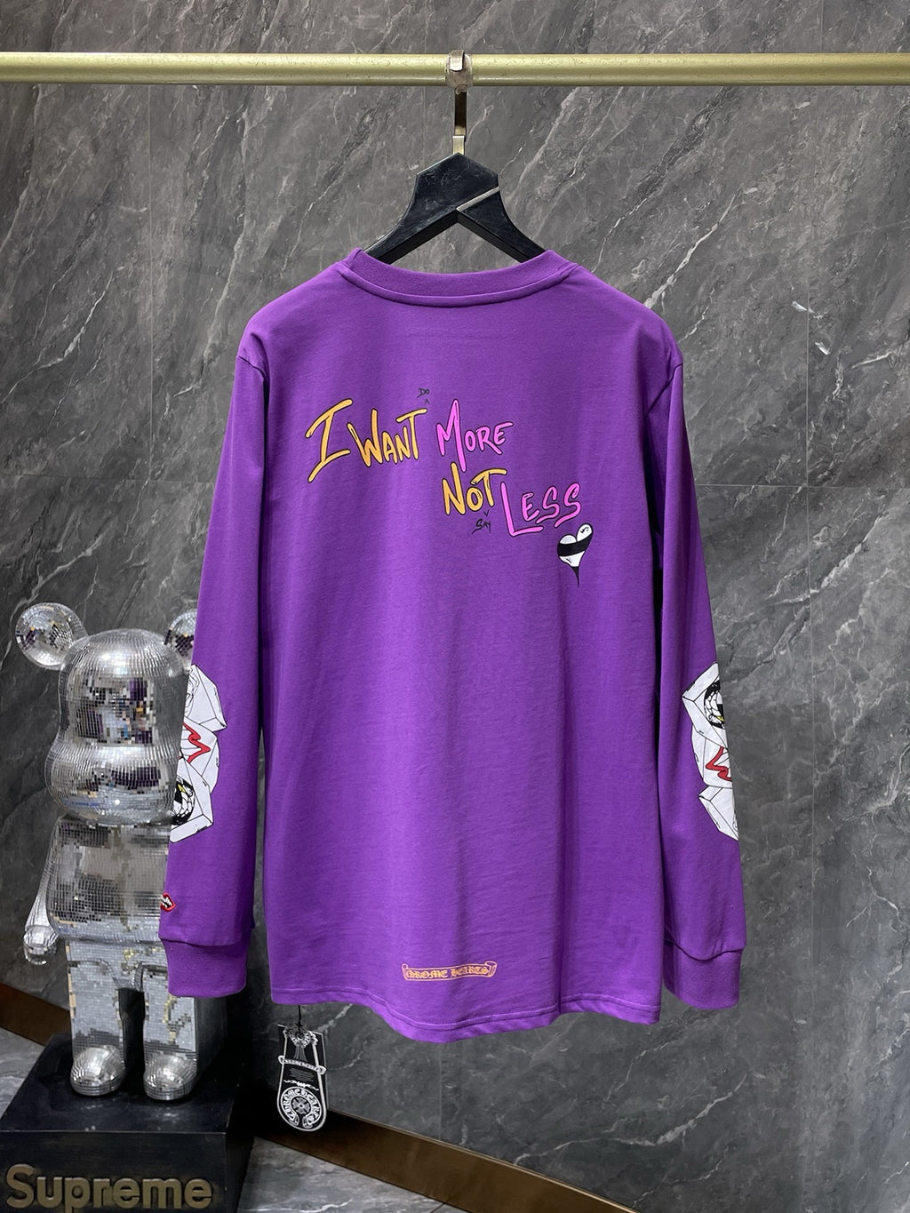 Chrome hearts Purple Matty boy long sleeve