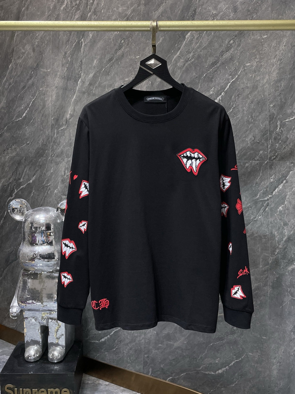 Chrome hearts black Matty boy long sleeve
