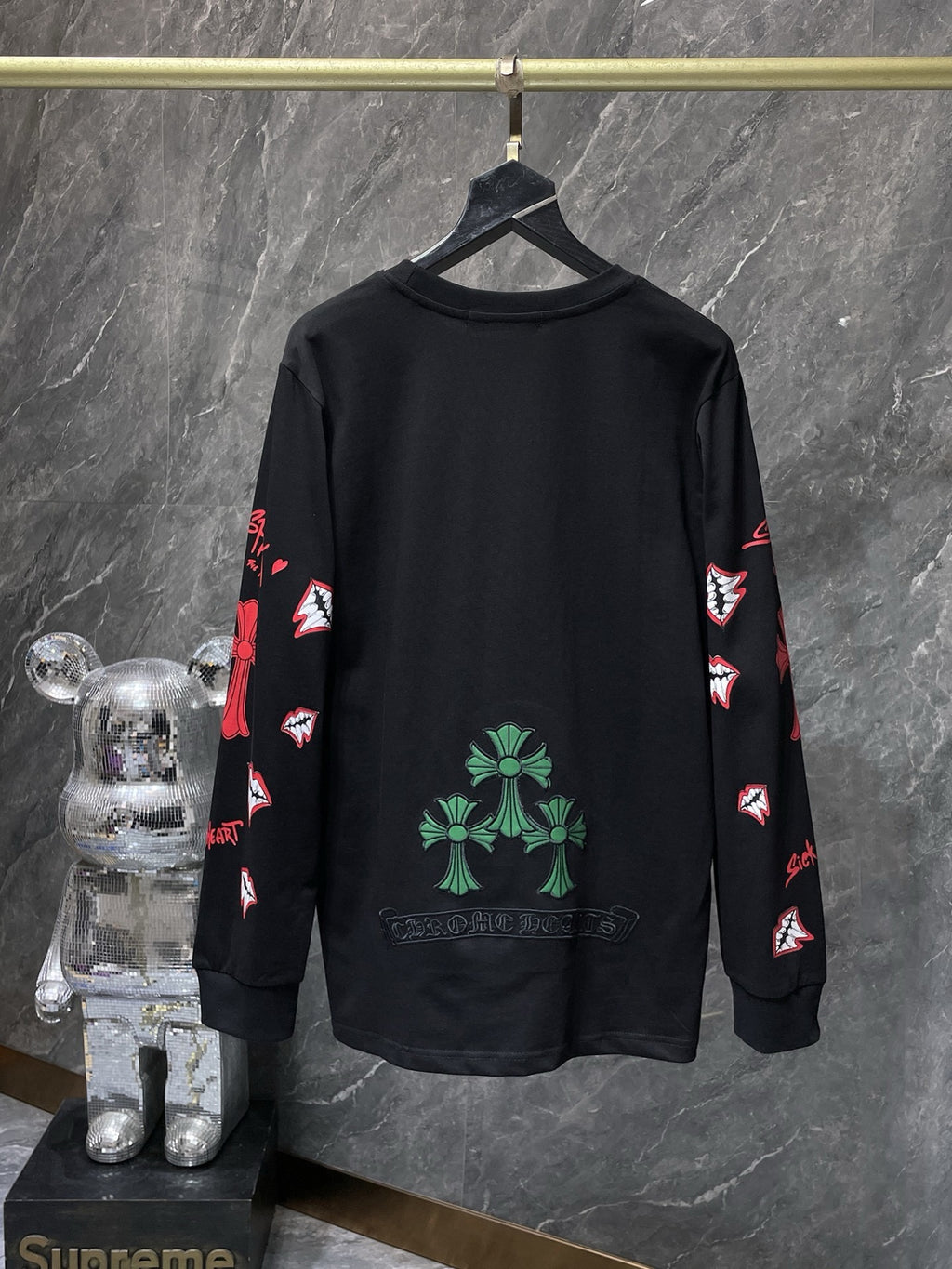 Chrome hearts black Matty boy long sleeve