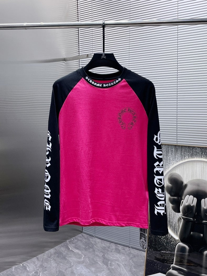 Chrome hearts pink long sleeve