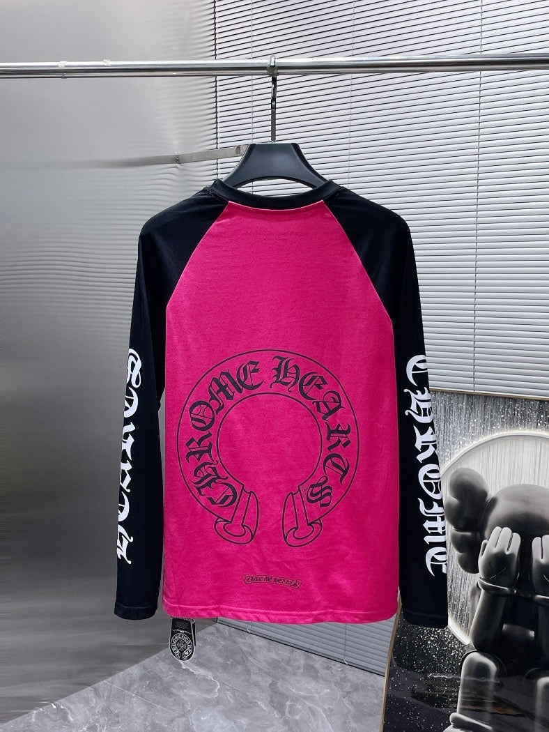 Chrome hearts pink long sleeve