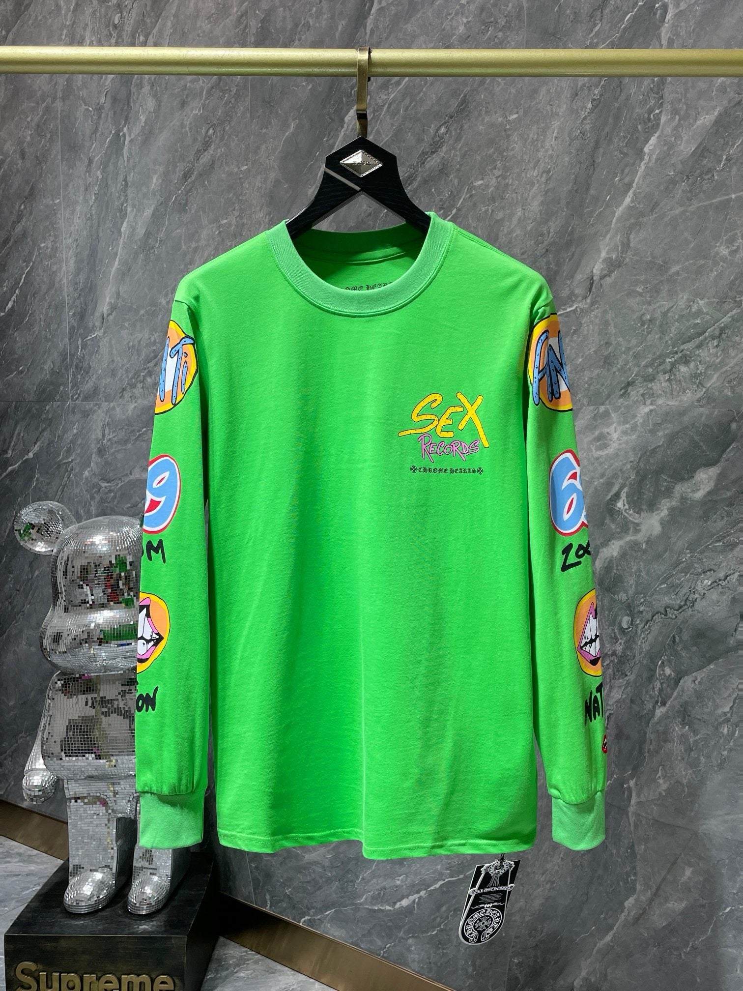 Chrome hearts green Matty boy long sleeve