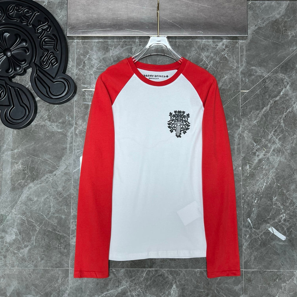 Chrome hearts red long sleeve