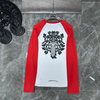 Chrome hearts red long sleeve