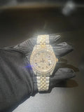 Iced out Gold times new roman