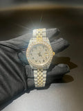 Iced Out Gold Watch