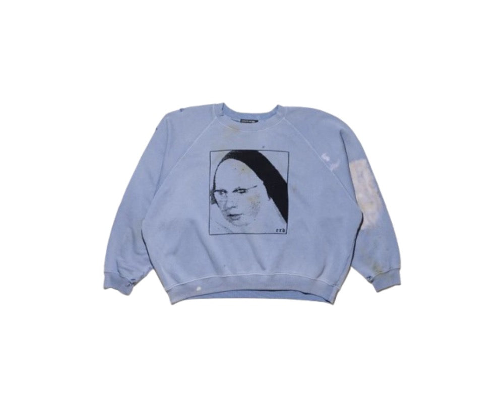 ERD blue nun crew neck