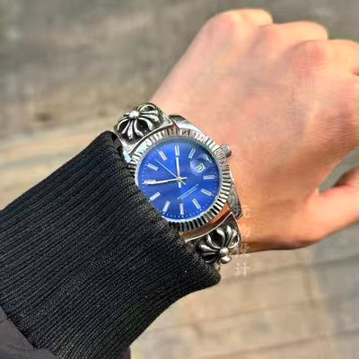 Chrome Hearts Rolex blue