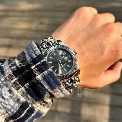 Chrome Hearts Rolex black