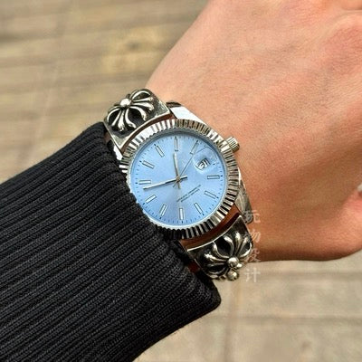 Chrome Hearts Rolex sky blue