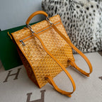 Goyard backpack bag Yellow