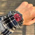 Chrome Hearts Rolex dark red