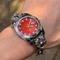 Chrome Hearts Rolex red