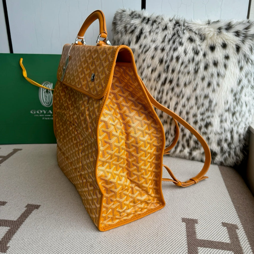 Goyard backpack bag Yellow