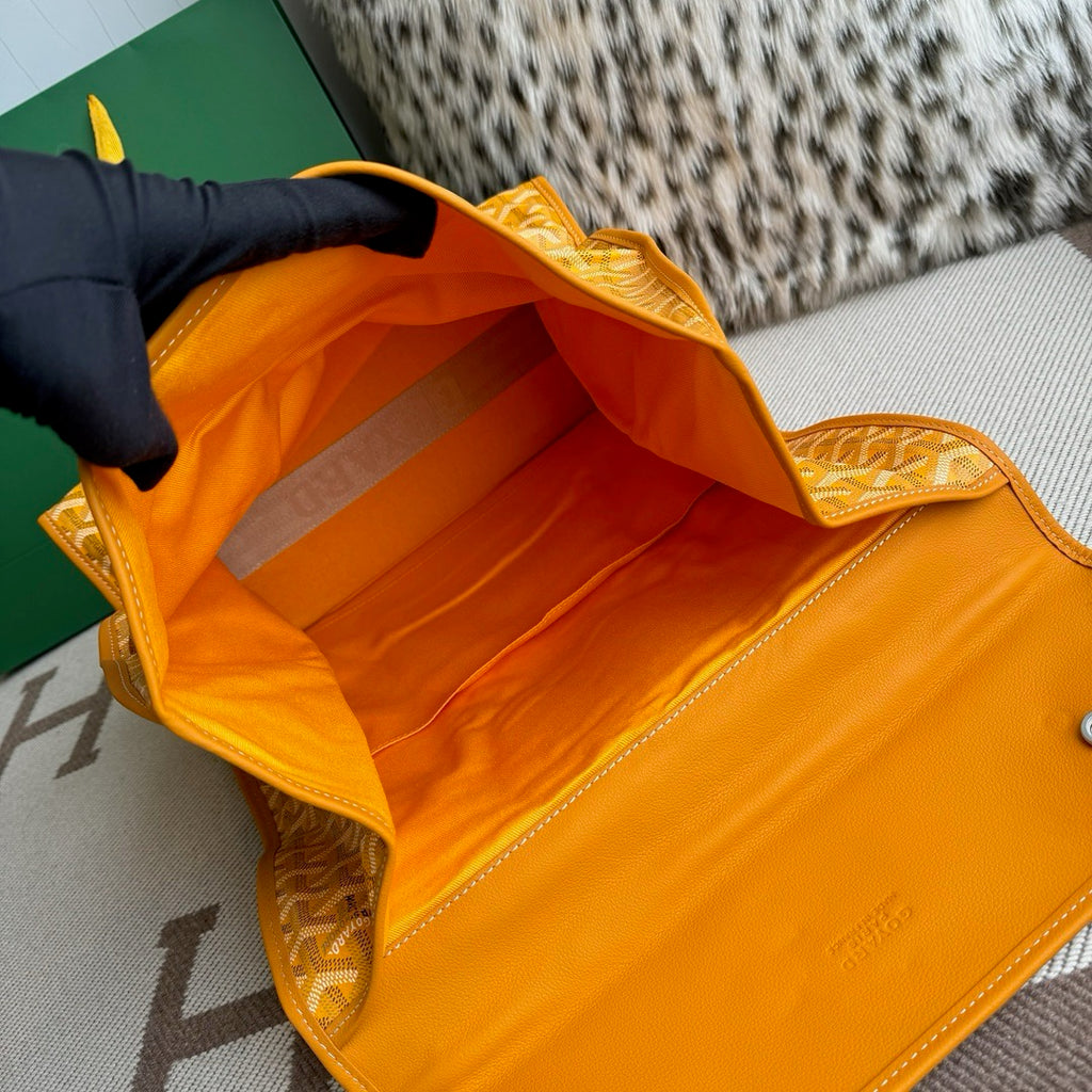 Goyard backpack bag Yellow