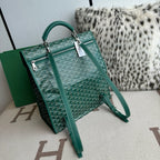 Goyard backpack bag Green
