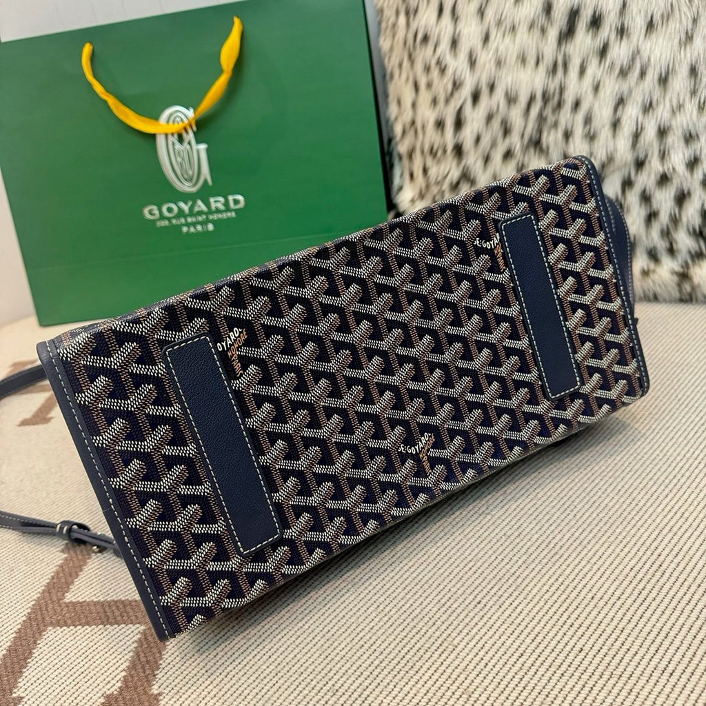Goyard backpack bag Navy blue