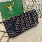 Goyard backpack bag Navy blue