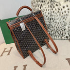 Goyard backpack bag Brown
