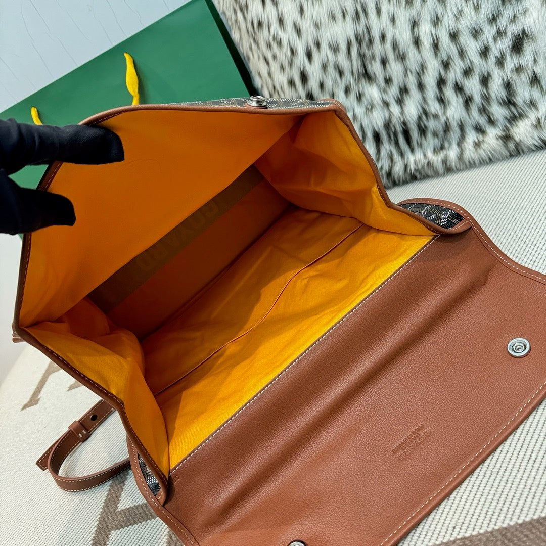 Goyard backpack bag Brown