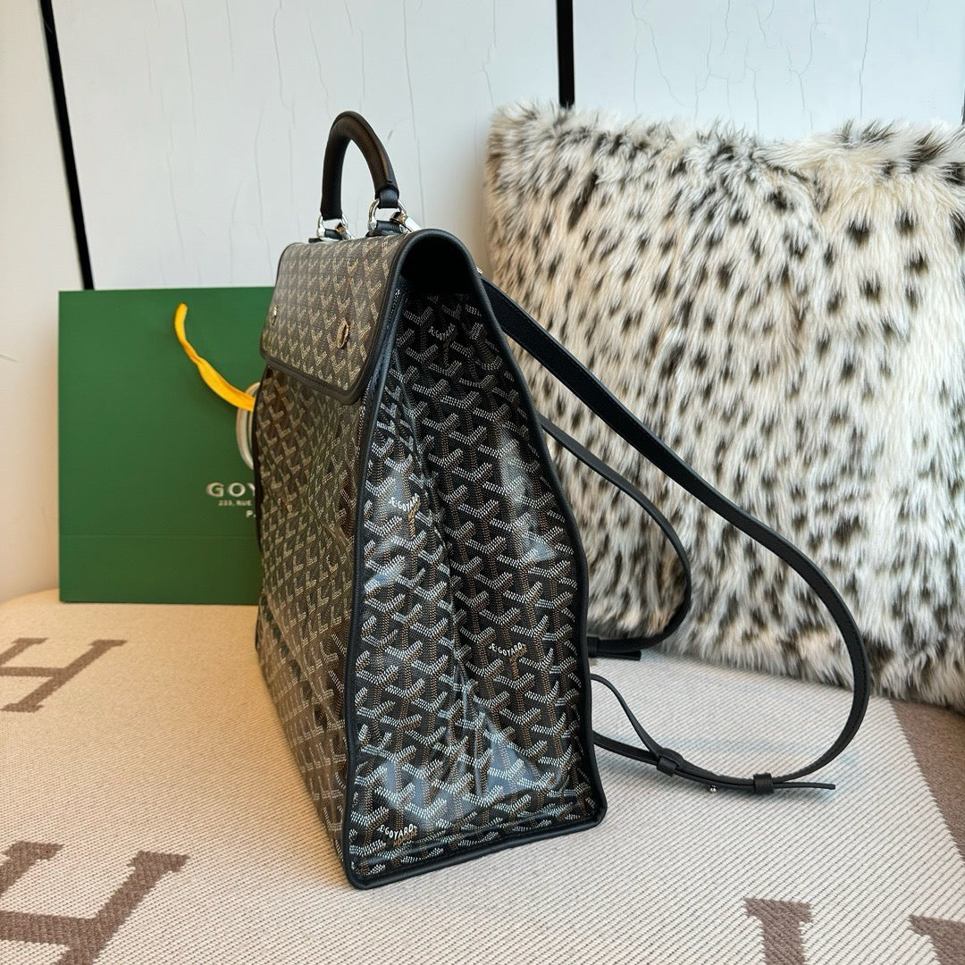 Goyard backpack bag Black