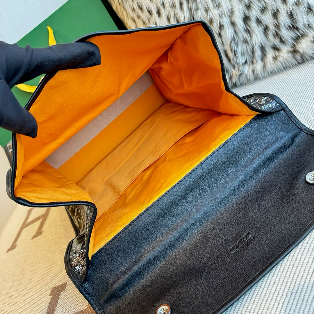 Goyard backpack bag Black
