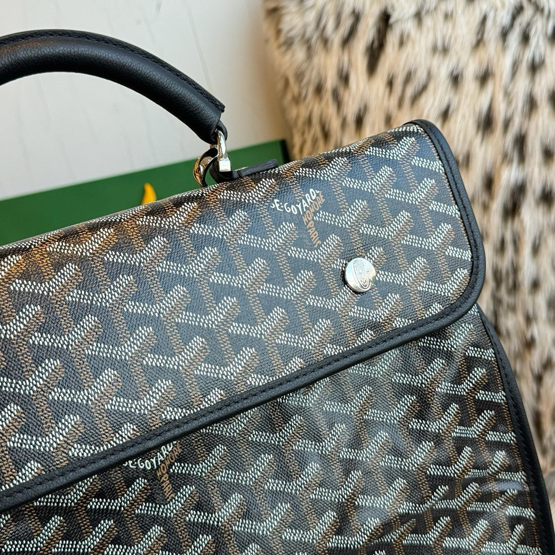 Goyard backpack bag Black
